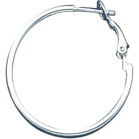 Sterling Silver Large Hoop Earrings Jewelry 39mm
