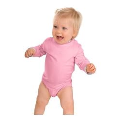 Precious Cargo - Infant Long Sleeve 1-Piece with Shoulder Snaps.