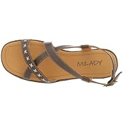 ミレディ(MILADY) フラットサンダル SALE￥2,079(S 22cm-LL 25cm)