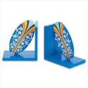 Surfboard Blue Bookends