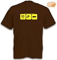 T-Shirt mit Motiv GOTCHA - PAINTBALL - Fruit of the Loom - Gr&ouml;&szlig;e L