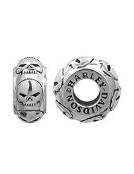 Harley-Davidson® MOD® Repeating Willie G Skull Ride Bead HDD0051