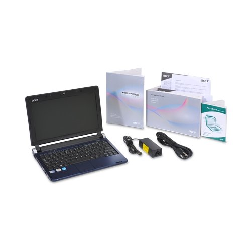 Acer AOD250-1584 10.1-Inch Blue Netbook - Up to 9 Hours of Battery Life (Windows 7 Starter)