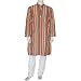 Mens Clothing Kurta Pajama Long Sleeve Cotton Dress Chest: 40 inches (gkp630a)