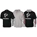 Search : Atlanta Falcons Short Sleeve T-shirt and Long Sleeve Hoodie Tee 3-In-1 Combo