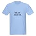 CAREFUL YOU'LL END UP IN MY NOVEL Ash Grey T-Shirt