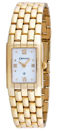 Orphelia Damen-Armbanduhr Gold Mon-7028