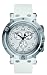 Nautica A32591G Steel Gents OBLO CHRONO swiss chronograph PU white strap silver dial