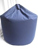 from Hallways Bean Bag with Beans Navy Blue Cotton Drill LARGE SIZE