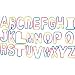 Rainbow Tie-Dye Alphabet Shaped Rubber Bands 26 Piece Pack In BRIGHT Rainbow/TyeDye COLORS + Free "Forever Necklace" To Wear Your Alphabet Bands!!!_s-1