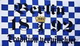 Berlin Tradition verpflichtet Fussball Fahne Flagge Grösse 1,50x0,90m - FRIP -Versand®