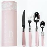 Vintage style 16 peice Cutlery Set, Rose