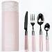 Vintage style 16 peice Cutlery Set, Rose