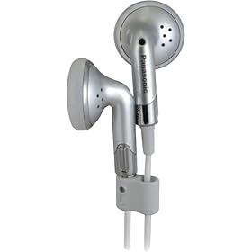 Panasonic RP-HV260 Portable Earbud Headphones with Shock Wave Technology