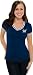 Milwaukee Brewers Women's Majestic V-Neck Batter Up T-Shirt
