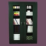 Sandusky Cabinets CA4V 361872-05 Clear View Deep Storage Cabinet Color: Dove Gray