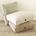 Small Dog Bed Cover with Insert Mineral- Ballard Designs