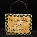 Impolite Dog Lives Here, Pet Gift Sign