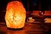 Hemingweigh Himalayan Salt Lamp Glow Hand Carved Natural Crystal with Genuine Wood Base 8 to 10 Inch Lamp, On and Off Switch Bulb