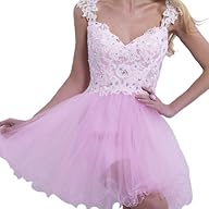 VILAVI Women’s A-line Scoop Short Tul…