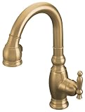 KOHLER K-691-BV Vinnata Secondary Kitchen Sink Faucet, Vibrant Brushed Bronze