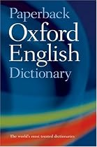Paperback Oxford English Dictionary: 120 000 words, phrases, and definitions. Spelling-notes, Factfinder