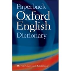 Paperback Oxford English Dictionary