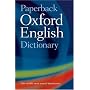 Paperback Oxford English Dictionary