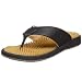 Old Friend Unisex 483143 Islander Massage Single Strap Sandal,Black,Men's 10 M/Women's 11 M