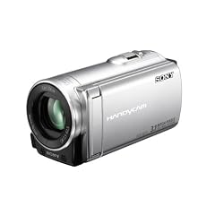 Sony DCR-SX73ES Camcorder (Flash, 25 fach optischer Zoom, 6,9 cm (2,7 Zoll) Display, Exmor R Sensor, 16 GB interner Speicher, Touchscreen) silber
