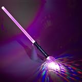 Multicolor Flashing LED Sword with Prismatic Sphere Handle