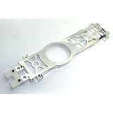 Aluminum Bottom Frame V2, Silver: T-Rex 500