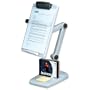 Fellowes Flex Arm Weighted Base Copyholder Platinum/Graphite