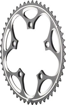 Shimano Ultegra FC-6650 Double Chainring (Grey, 10 Speed, 50 Tooth) On Sale