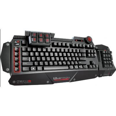 AZIO KB577U Levetron Mech5 Gaming Keyboard
