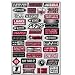 FX FUN PHRASES STICKERS