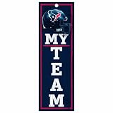 NFL Houston Texans 4-by-13 Wood "My Team" Sign