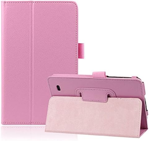 Bestpriceam (TM) Fashion Stand Folding Folio Leather Cover Case For LG G Pad 7.0 V400 (Pink)