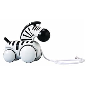 PlanToys Pull-Along Zebra