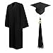 GraduationMall Unisex Matte Graduation Gown Cap Tassel 2016