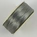 Nymo nylon beading thread size B 72yd grey