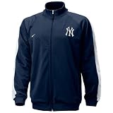 Nike New York Yankees Navy Blue Full Zip Track Wind Jacket
