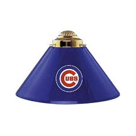 Chicago Cubs 3pc SWAG METAL SHADE POOL BILLIARD TABLE LAMP LIGHT