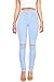 Vibrant Women's Juniors Ripped Knee High Waist Jeggings