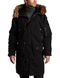 Alpha Industries Mens Slim Fit N-3B Parka