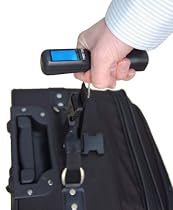 Cabin Max - 40kg - Balance num&eacute;rique portable pour bagages avec sac de transport offert - Piles fournies