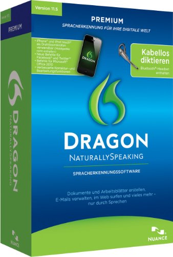 Dragon NaturallySpeaking Premium 11.5 Wireless