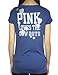 Pink Victoria's Secret Womens DALLAS COWBOYS Crew-Neck T Shirt / Tee