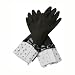 Gloveables Rubber Gloves -Citrus/Orange Lace
