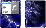 Apocalypse Blue Design Protective Decal Skin Sticker for Apple iPod nano 3G (3rd Generation) 4GB/ 8GB Player